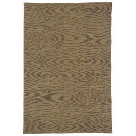 Safavieh 8 ft. 6 in. x 11 ft. 6 in. Large Rectangle Contemporary Martha Stewart Truffle Hand Knotted Rug MSR5843C-9